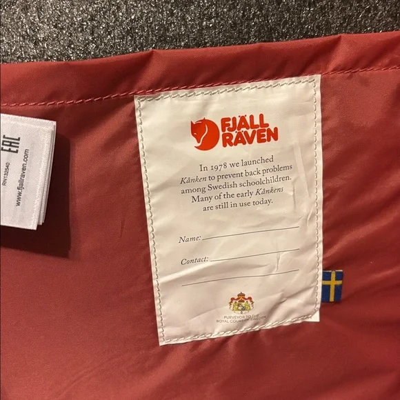 Fjallraven back pack - Picture 6 of 6